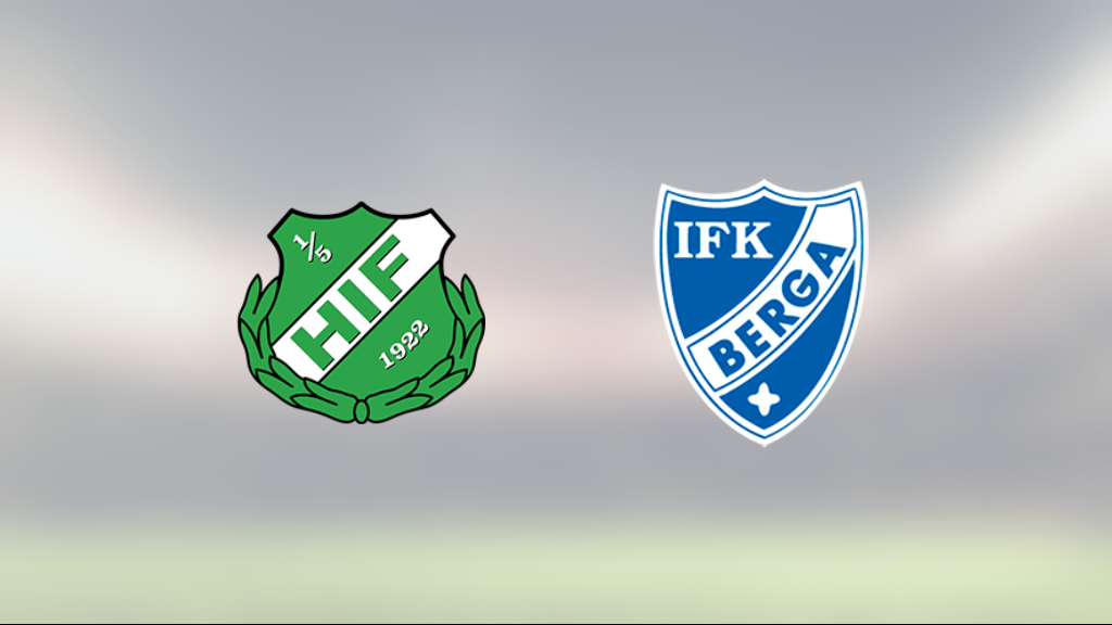 Peiman Eliassi och William Stjernberg målgörare när IFK Berga vann