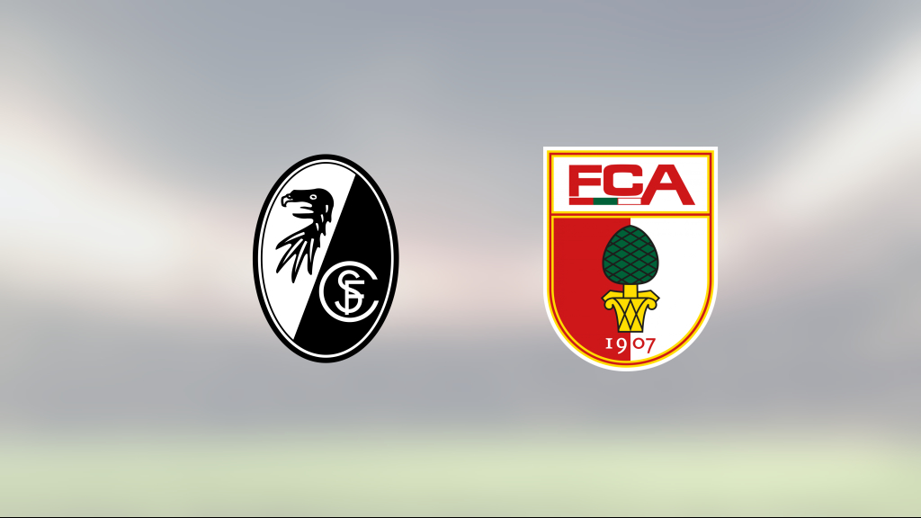 Freiburg avgjorde före paus mot Augsburg