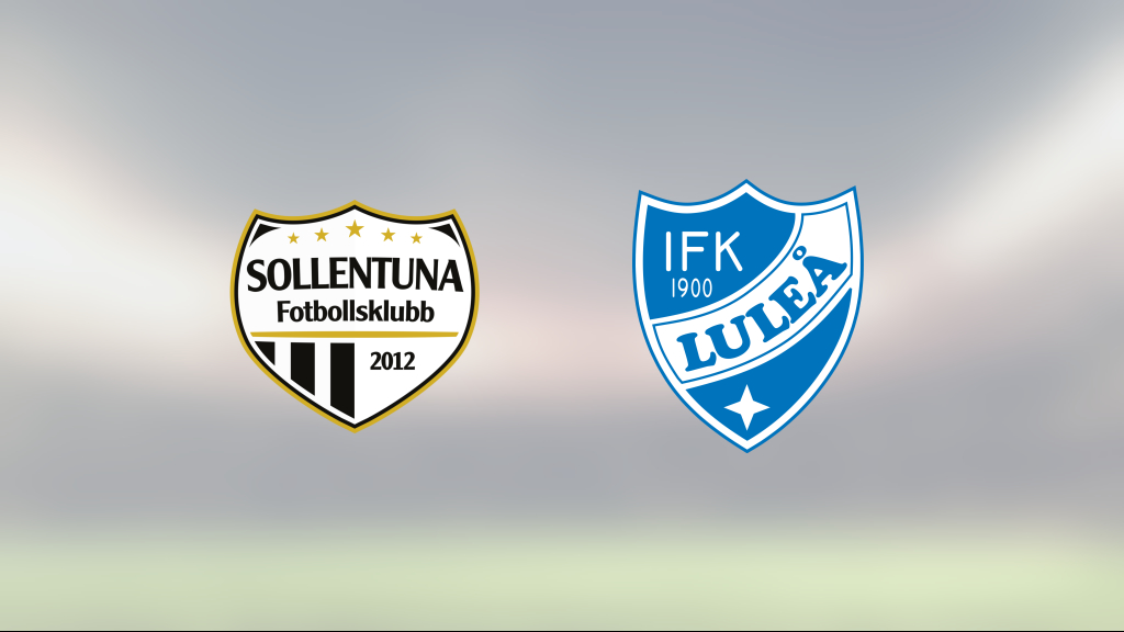 Ahmad Abdullahi Gero och Joshua Chatee målskyttar när IFK Luleå vände mot Sollentuna FK