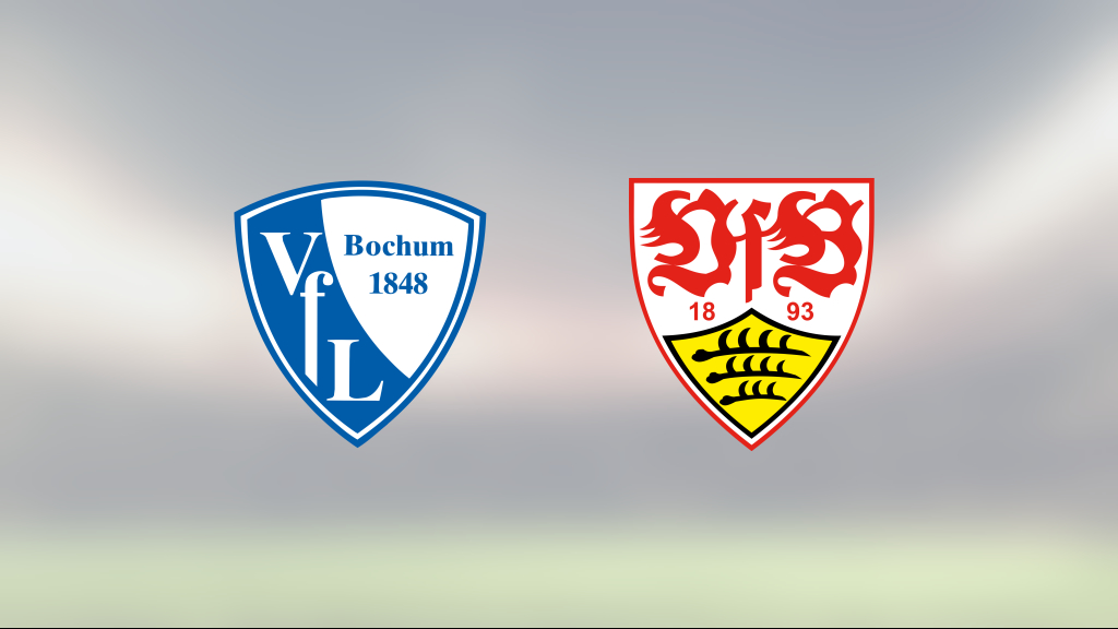 Bochum och VfB Stuttgart kryssade i mållös match