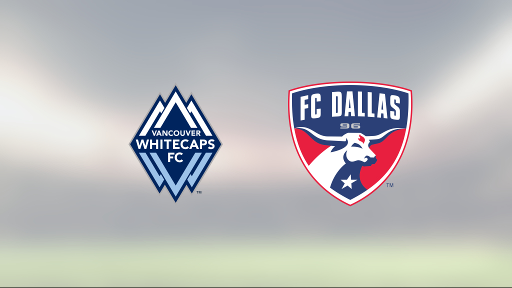 Vancouver Whitecaps FC vann hemma mot FC Dallas