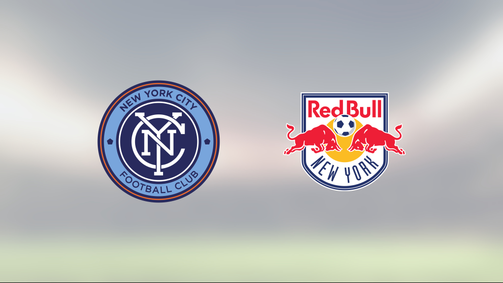 Uddamålsseger för New York Red Bulls som besegrade New York City