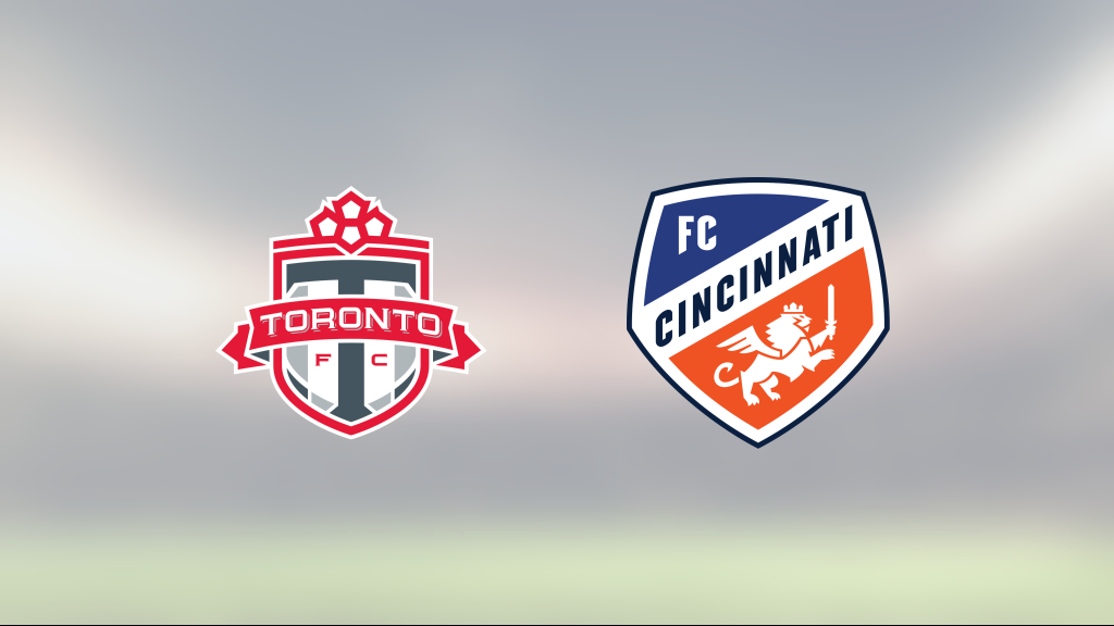 Toronto vann hemma mot Cincinnati