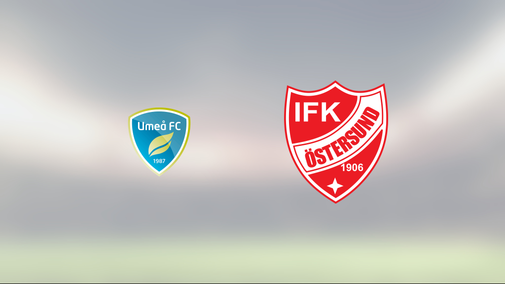 IFK Östersund segrare borta mot Umeå FC – William Nordell matchvinnare