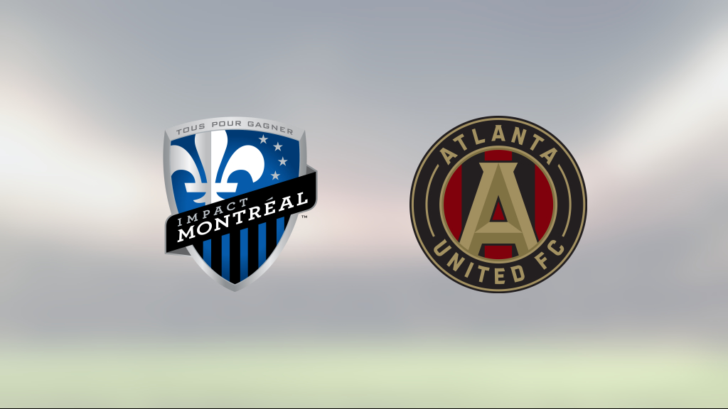 Montreal slog Atlanta i måljämn match