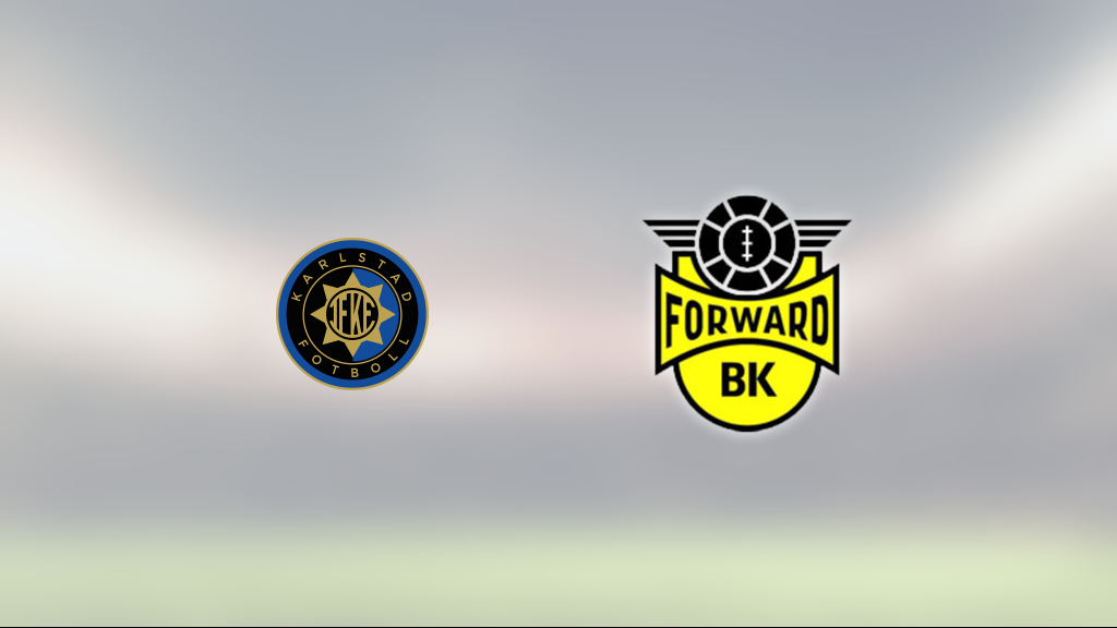 Forward ny serieledare efter seger mot Karlstad Fotboll