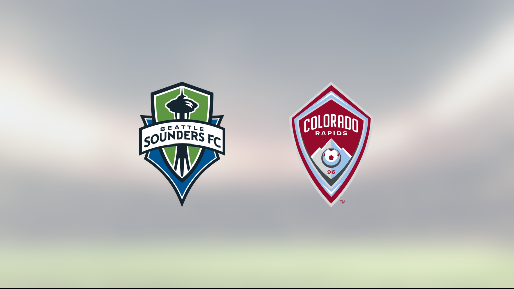 Seattle ny serieledare efter 3-0 mot Colorado Rapids