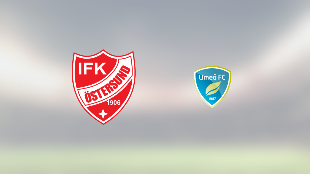 IFK Östersund och Umeå FC kryssade i mållös match