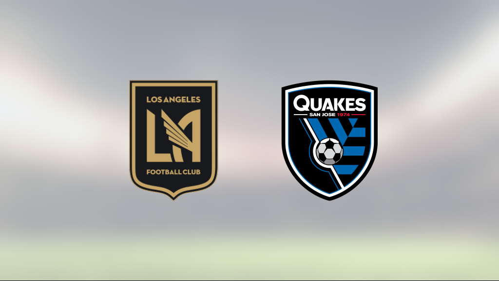 Los Angeles FC äntligen segrare igen efter vinst mot San Jose Earthquakes