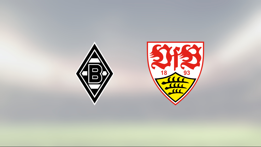 Oavgjort för Mönchengladbach hemma mot VfB Stuttgart