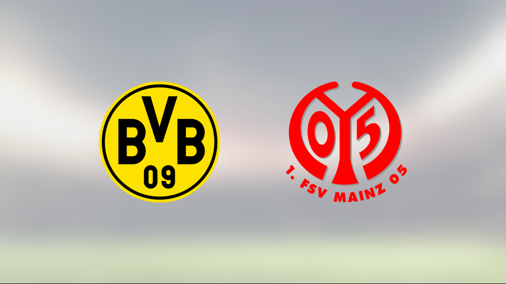 Borussia Dortmund besegrade Mainz och toppar nu tabellen