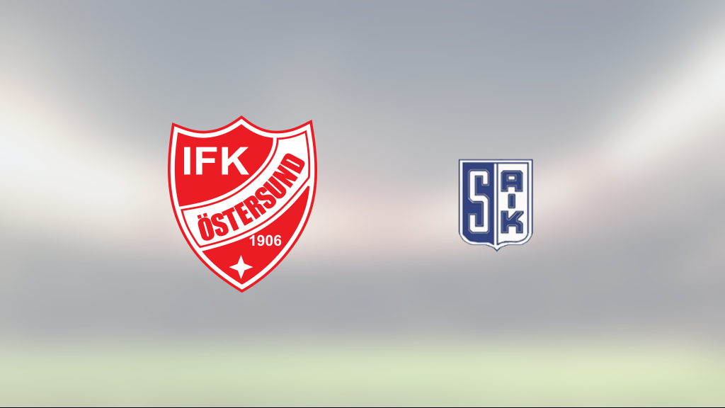 IFK Östersund tog rättvis seger mot Storfors