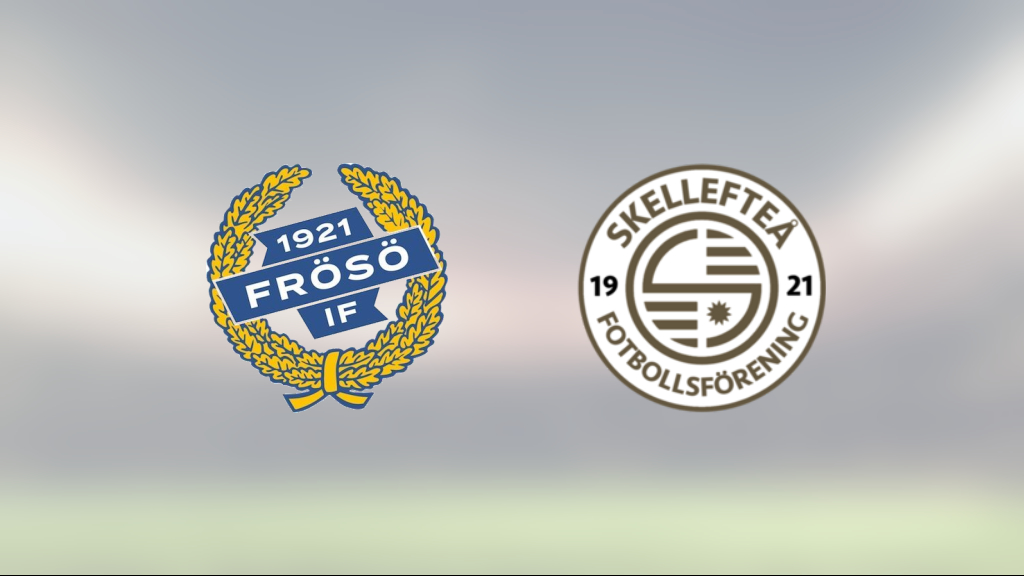 Ieltsin Jeronimo Semedo Camoes i målform när Skellefteå FF vann mot Frösö IF