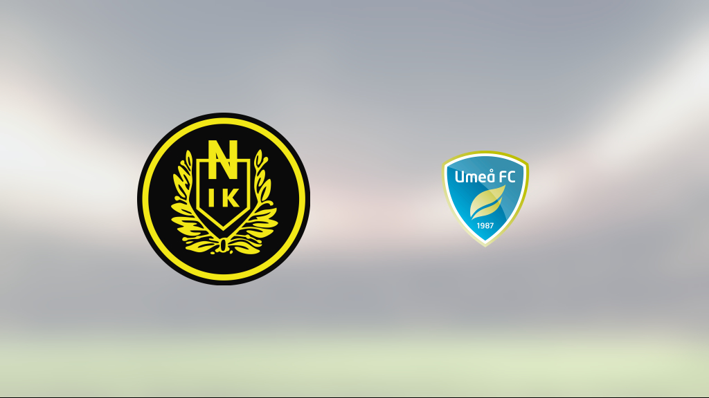 Segerlös svit bröts när Umeå FC vann mot Notviken med 2-1