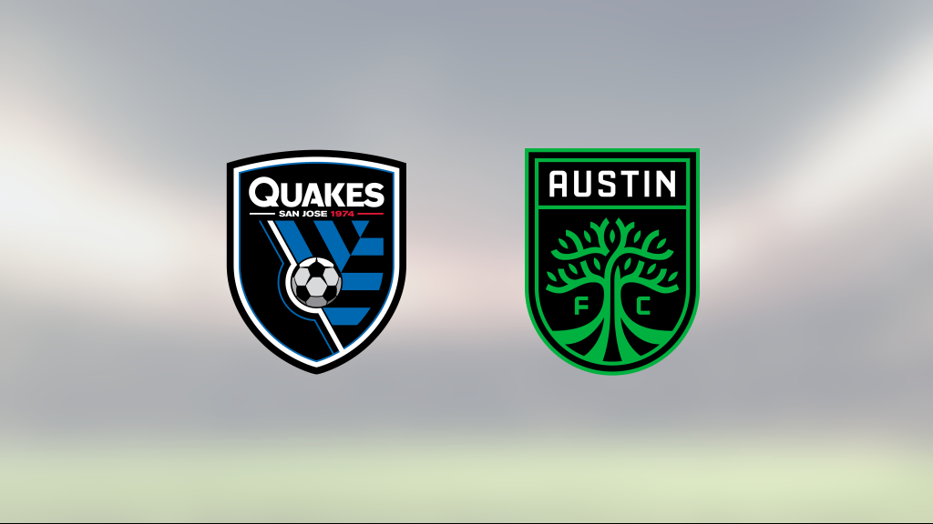 Seger för San Jose Earthquakes hemma mot Austin