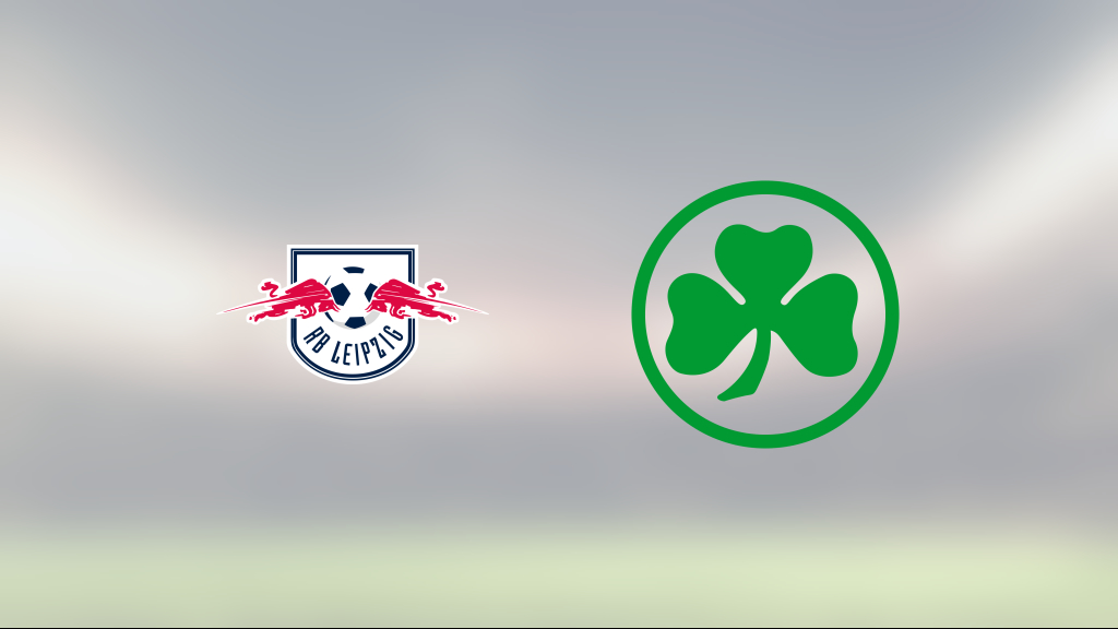 Tuff match slutade med seger för Red Bull Leipzig mot Greuther Fürth