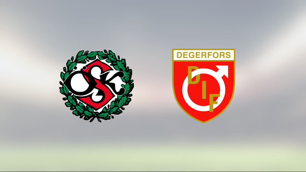 Seger för Degerfors mot Örebro