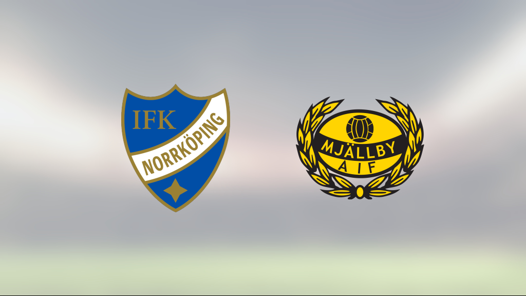 Delad pott när IFK Norrköping tog emot Mjällby