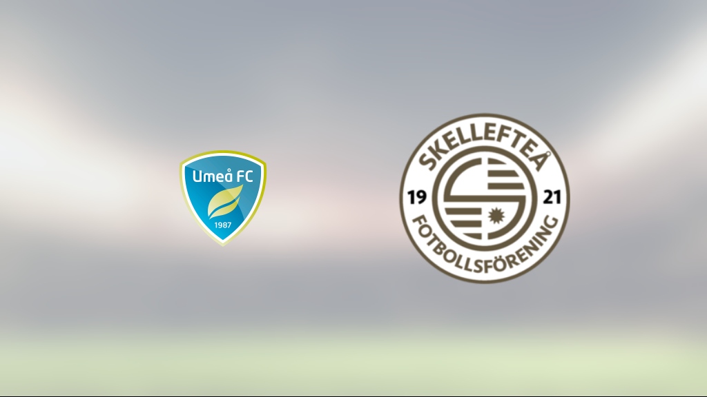 Obesegrade sviten håller i sig för Skellefteå FF – efter 1-1 mot Umeå FC