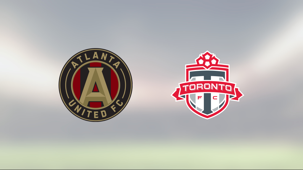 Atlanta och Toronto delade på poängen efter 1-1