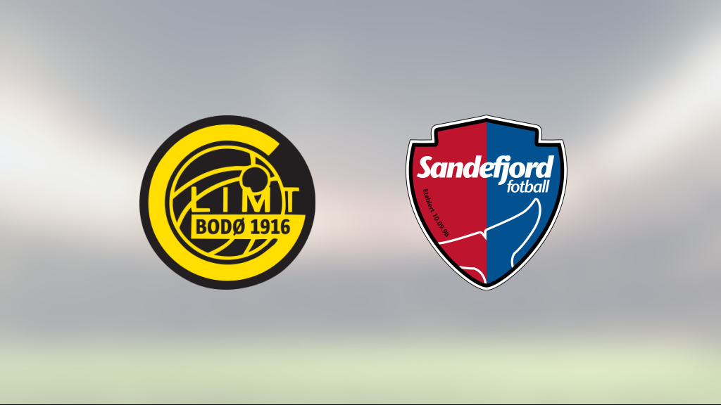 Hugo Vegard Vetlesen målskytt när Bodö/Glimt sänkte Sandefjord