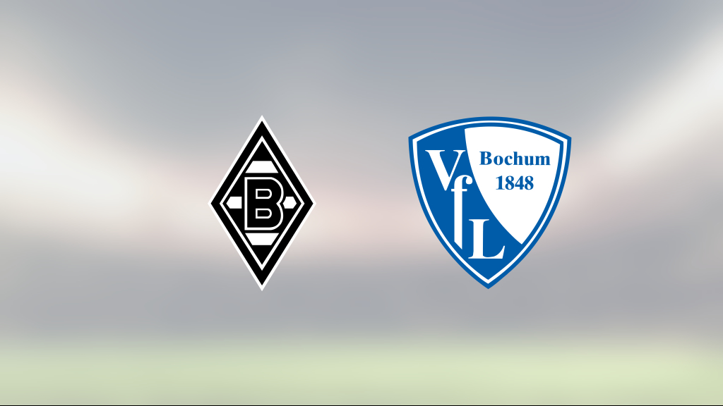 Seger för Mönchengladbach mot Bochum