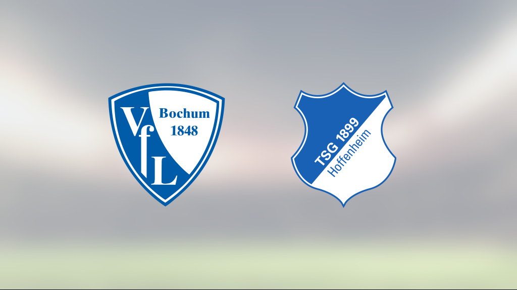 Hoffenheim föll mot Bochum på bortaplan