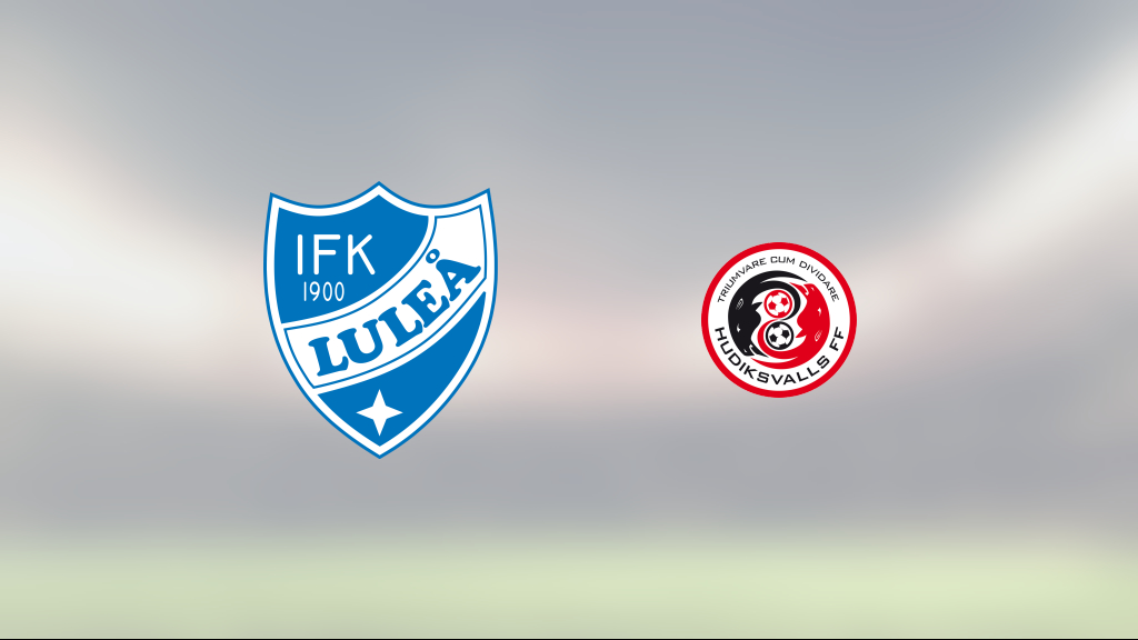 IFK Luleå tog kommandot från start mot Hudiksvalls FF