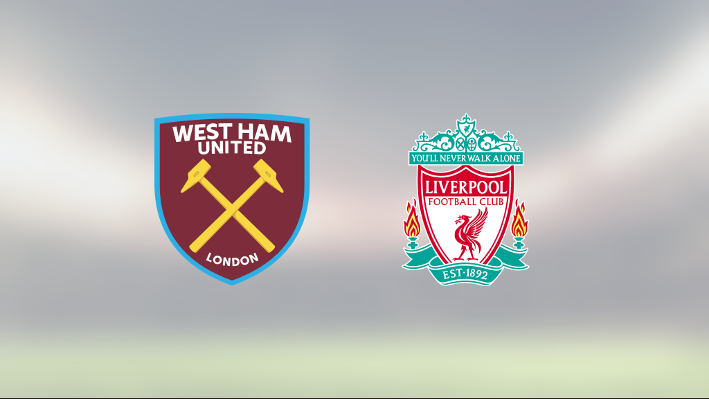 Fyra raka segrar för West Ham – efter 3-2 mot Liverpool