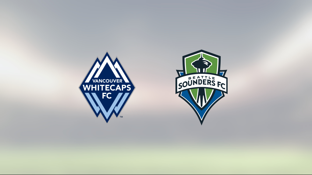 Vancouver Whitecaps FC och Seattle delade på poängen efter 1-1