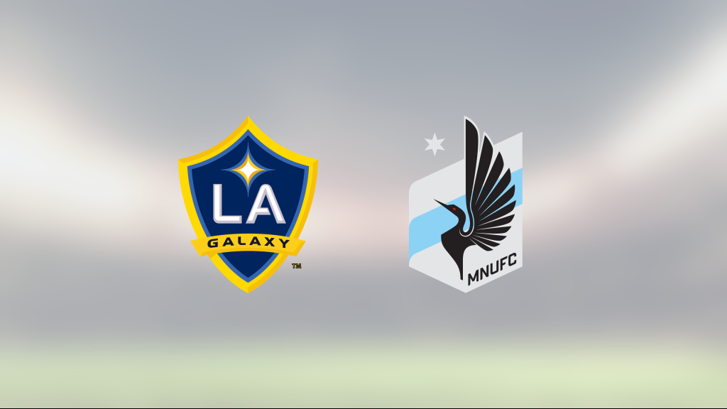 LA Galaxy och Minnesota delade på poängen efter 3-3