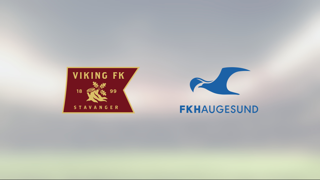 Stark insats när Haugesund tog poäng borta mot Viking