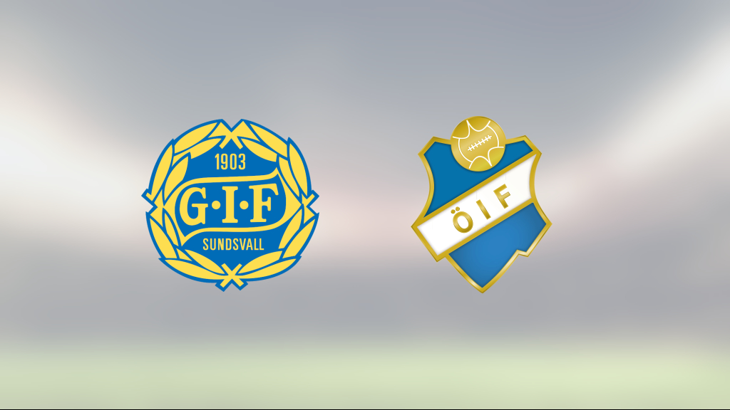 Oavgjort gör att GIF Sundsvall är klart för Allsvenskan