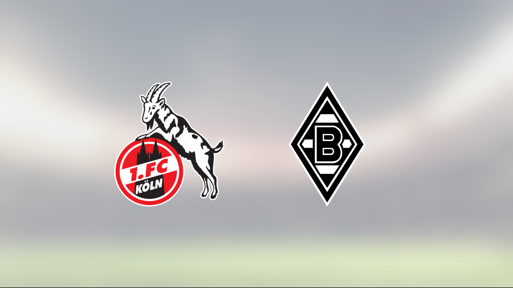 Segerlös svit bröts när FC Köln vann mot Mönchengladbach med 4-1