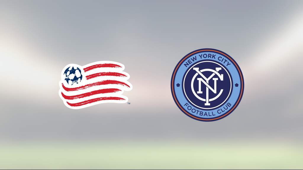 New York City avgjorde mot New England efter rysare