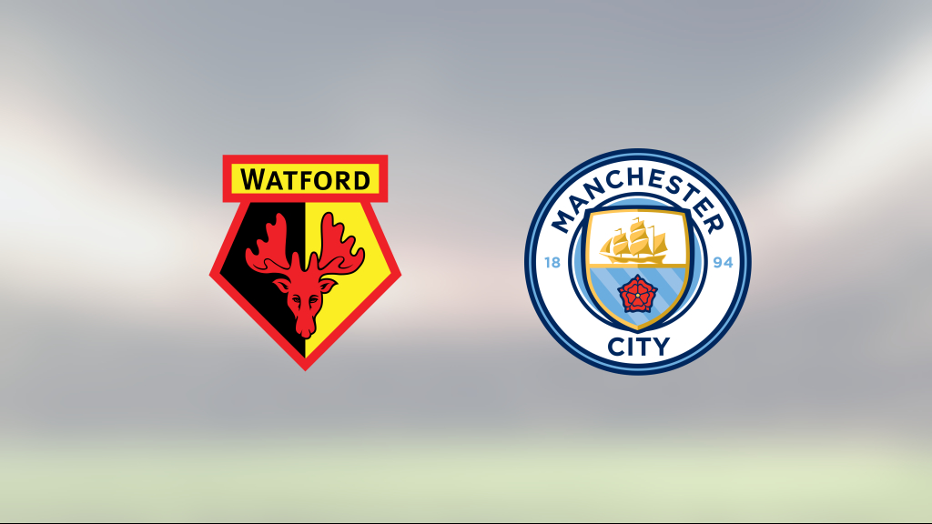 Manchester City toppar tabellen efter seger mot Watford