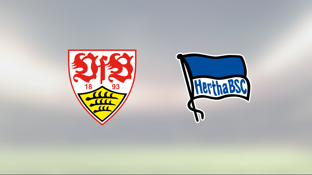 Hertha Berlin hämtade i kapp underläge och kryssade mot VfB Stuttgart