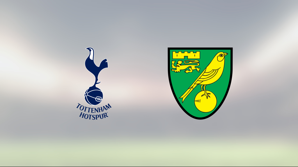 Segerraden förlängd för Tottenham – besegrade Norwich City