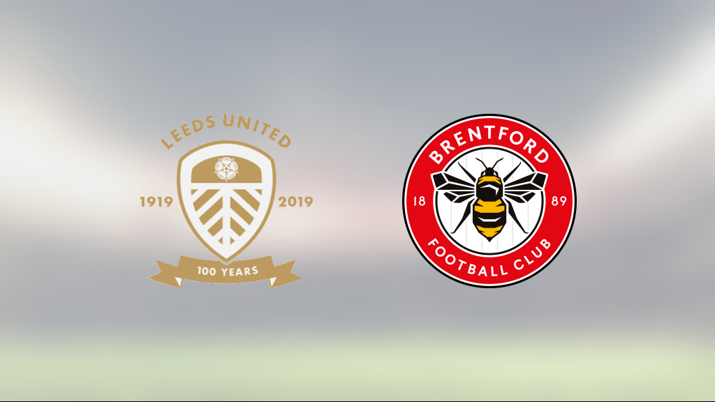 Halvtidsledning blev bara en poäng – när Leeds tog emot Brentford