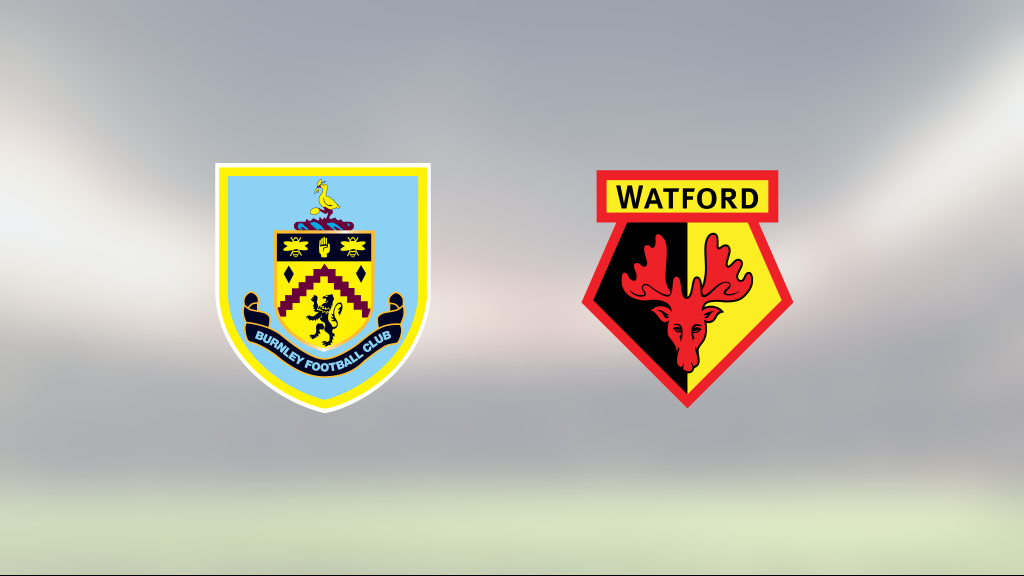 Mållös match när Burnley mötte Watford