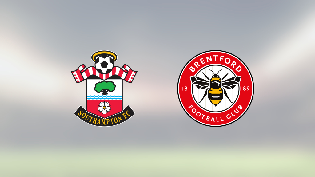 Southampton tog kommandot från start mot Brentford