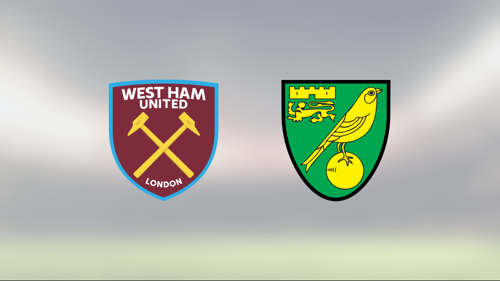 Segerraden förlängd för West Ham – besegrade Norwich City