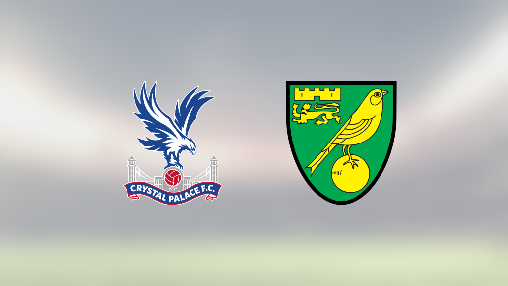 Crystal Palace vann mot Norwich City på Selhurst Park