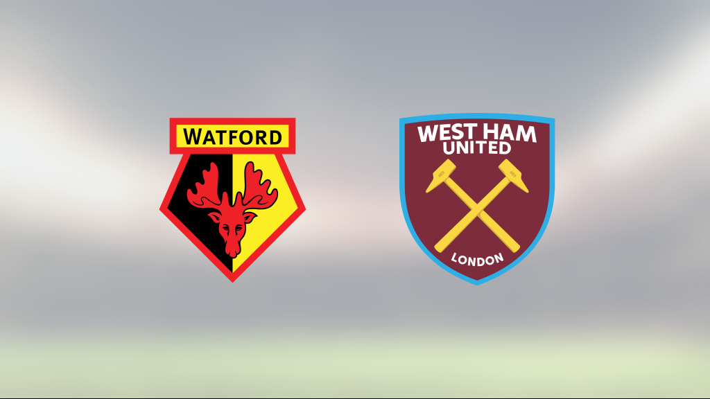 West Ham tog kommandot från start mot Watford