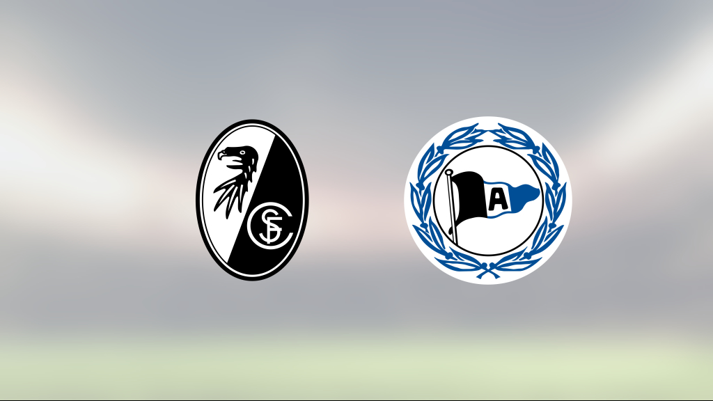 Stark insats när Arminia Bielefeld tog poäng borta mot Freiburg