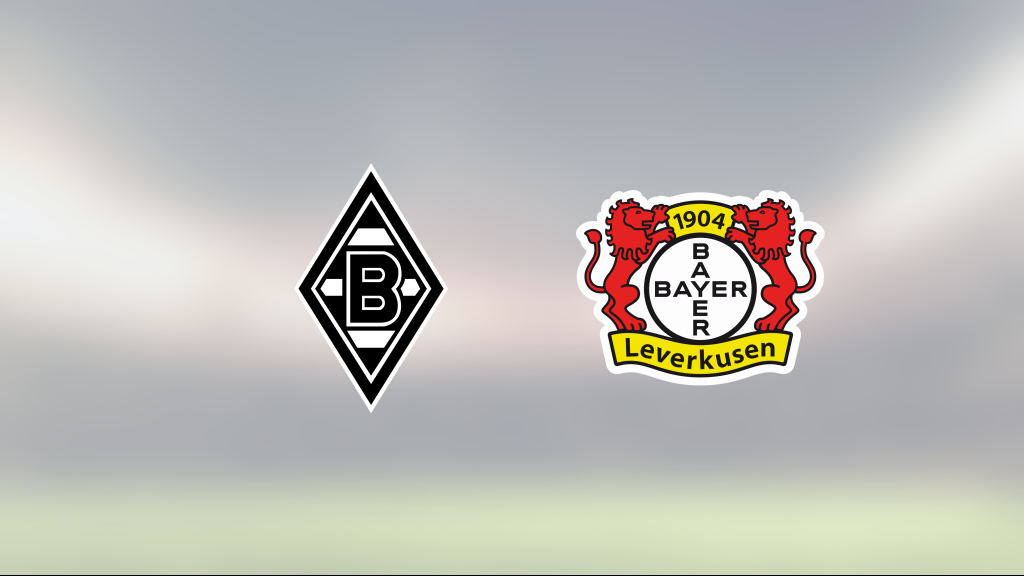 Bayer Leverkusen avgjorde mot Mönchengladbach efter paus