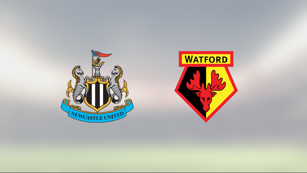 Oavgjort för Newcastle hemma mot Watford