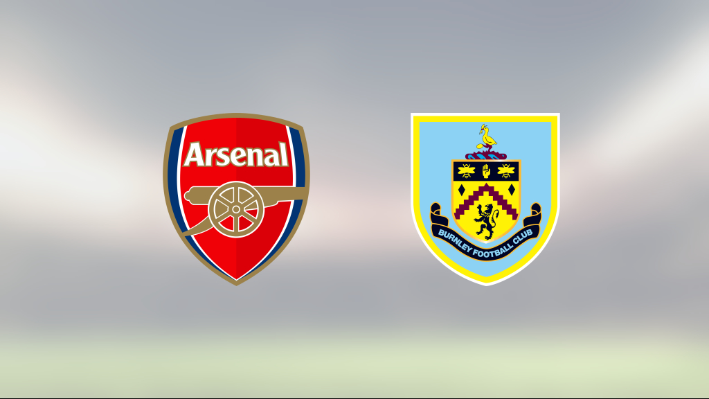 Fortsatt tungt för formsvagt Burnley – oavgjort mot Arsenal