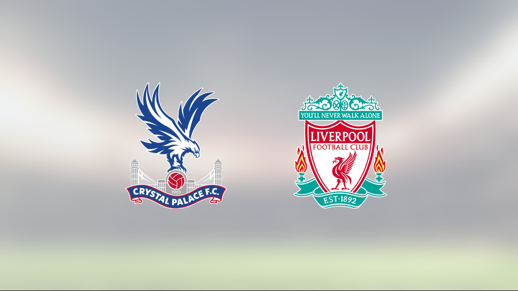 Liverpool vann mot Crystal Palace på bortaplan