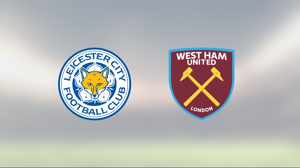 Delad pott när Leicester tog emot West Ham